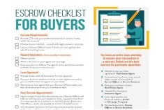 escrow checklists for buyers PDF preview